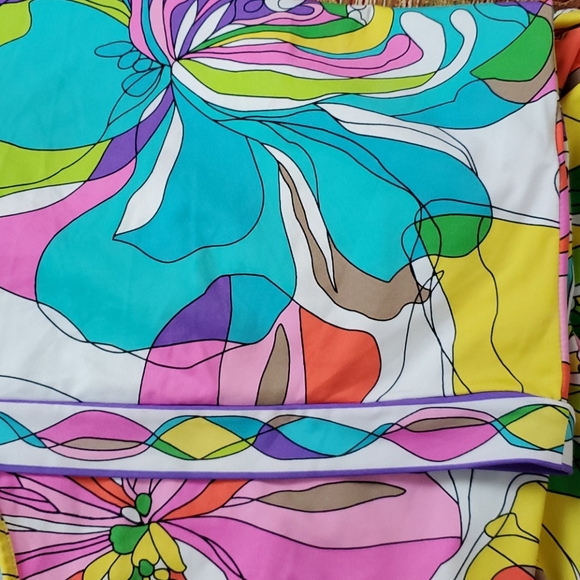 Trina Turk top blouse open back floral size M - Picture 10 of 10